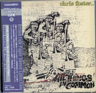 CHRIS FOSTER -  All Things In Common -NEW Factory Sealed