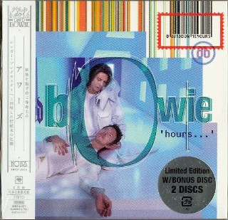 DAVID BOWIE - Hours 2 CD's, - NEW Factory Sealed