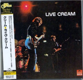 CREAM (ERIC CLAPTON) - Live Cream