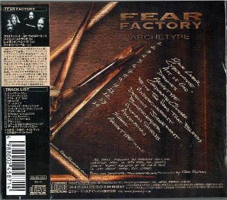 FEAR FACTORY - Archetype - JAPAN -NEW Factory Sealed