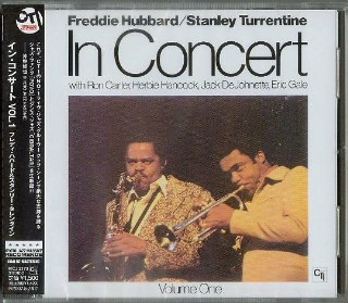 FREDDIE  HUBBARD - Stanley Turrentine - In Concert -Factory Seal