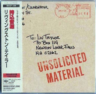 LIVINGSTON TAYLOR - Unsolicited Material -NEW Factory Sealed