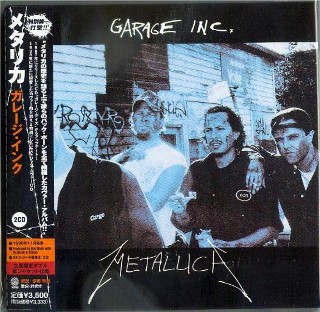 METALLICA - Garage Inc. Original VERTIGO