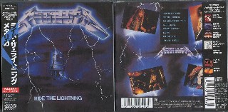 METALLICA - Ride The Lightning Original SONY