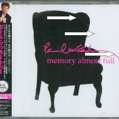 PAUL McCARTNEY - Memory Almost Full + 1 JAPAN -NEW Factory Seal