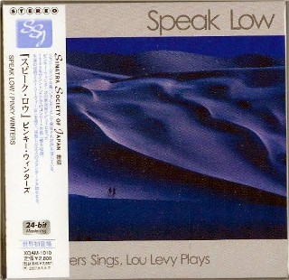 PINKY WINTERS - Speak Low -NEW Factory Sealed