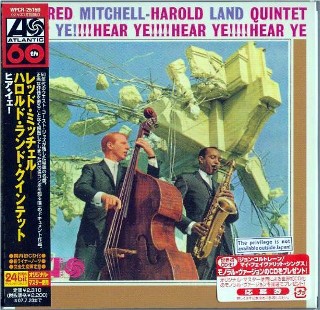 RED MITCHELL, HAROLD LAND QUINTET - Hear Ye!!!!Hear Ye!!!! -NEW