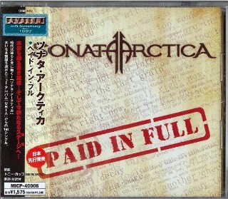 SONATA ARTTICA - Paid In Full + 1 (JAPAN ONLY)
