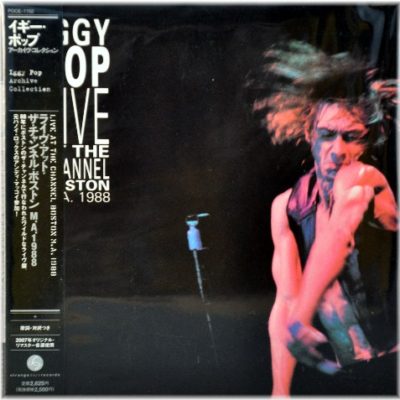 IGGY POP- LIVE At The Channel; Boston, MA., 1988, NEW Sealed