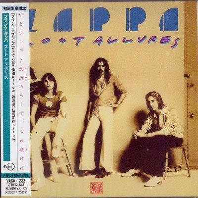 FRANK ZAPPA - Zoot Allures First Japan Mini LP Issue