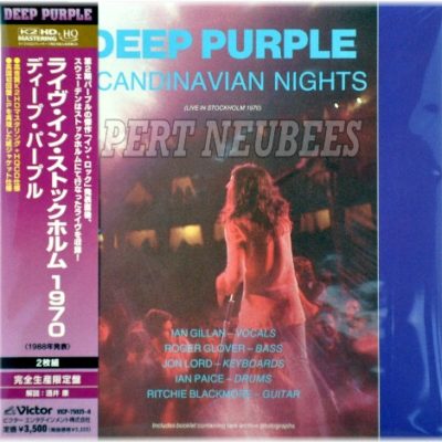 DEEP PURPLE -Scandinavian Nights  -2(HQ)CD's, K2HD -NEW Sealed