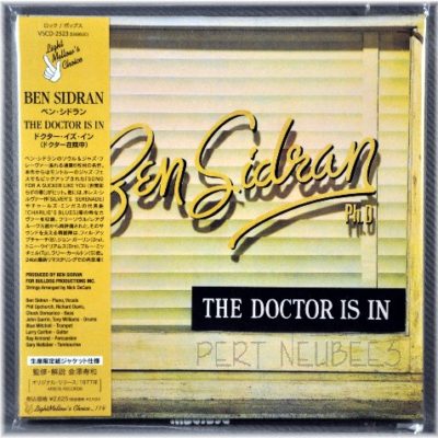 BEN SIDRAN - The Doctor Is In (ltd.paper-sleeve)(24bit) NEW