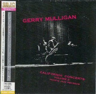 GERRY MULLIGAN - California Concerts Vol 2 - NEW Factory Sealed