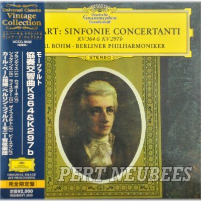 BOHM & BPO - MOZART: Sinfonie Concertanti KV 364 & 297b