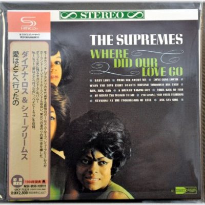 DIANA ROSS & THE SUPREMES - Where Did Our Love Go(SHM)(ltd.paper