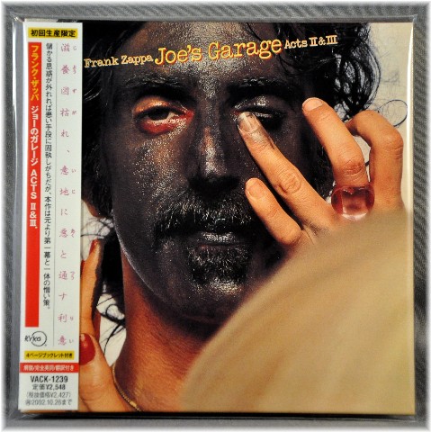 FRANK ZAPPA - Joe?s Garage Acts II & III (ltd. papersleeve) NEW