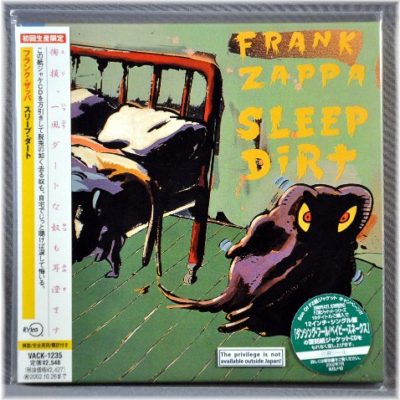 FRANK ZAPPA - Sleep Dirt (Ltd Paper-sleeve) NEW Sealed