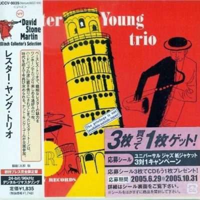 LESTER YOUNG - The Lester Young Trio, #UCCV-9035(Ltd. Paper-slv)