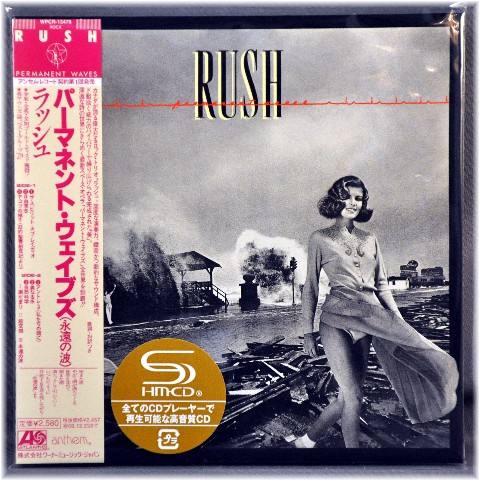 RUSH - Permanent Waves (SHM-CD), #WPCR-13478 (Ltd. Paper-Sleeve)