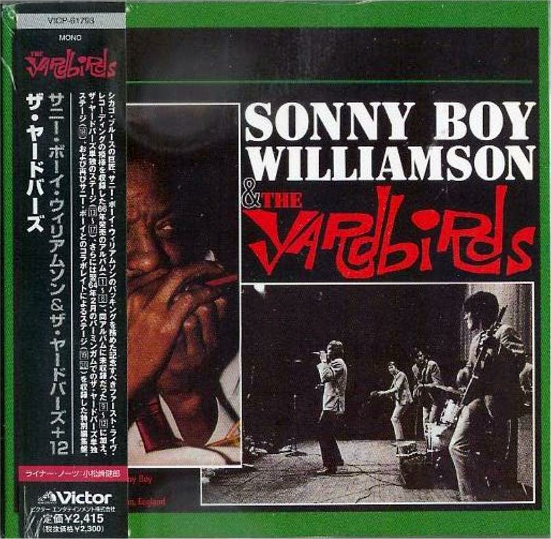 YARDBIRDS Sonny Boy Williamson & The Yardbirds + 12 BONUS Tracks 