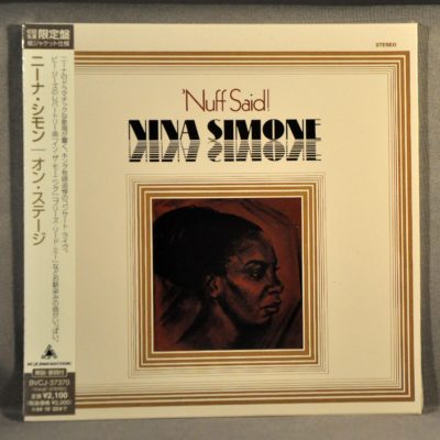 NINA SIMONE - Nuff Said, #BVCJ-37370 (Ltd. Paper-sleeve)