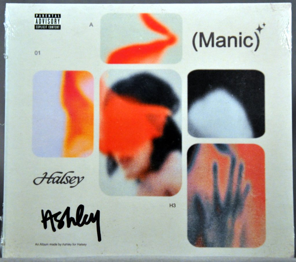 *SOLD* HALSEY ASHLEY Manic Autographed Signed NEW Orig. 2020 16 Track ...