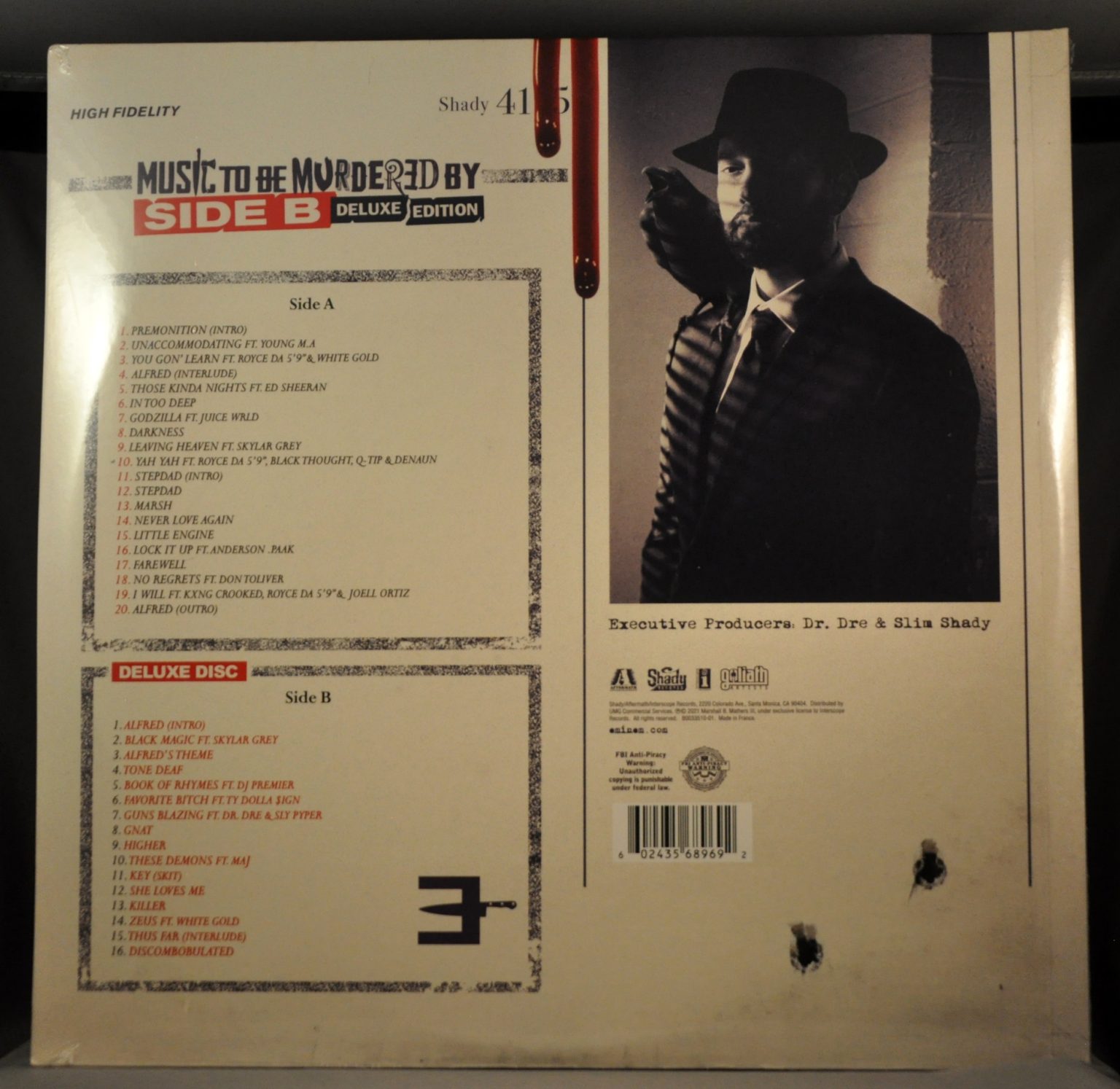 EMINEM DeLuxe Limited Edition Music To Be Murdered By (Side B) Orig