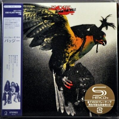 BUDGIE In For The Kill NEW Orig. Factory Sealed 2016 JAPAN Mini LP SHM-CD First Press Gold SHM Sticker UICY-77761